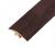 Гибкий порог ПВХ 40 мм Cezar Flex Line 109 Венге 3 м
