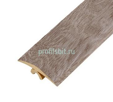 Гибкий порог ПВХ 40 мм Cezar Flex Line 117 Вяз 6 м