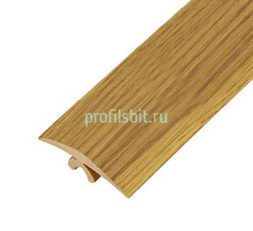Гибкий порог ПВХ 40 мм Cezar Flex Line 135 Дуб классик 12 м