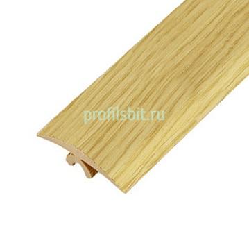 Гибкий порог ПВХ 40 мм Cezar Flex Line 137 Дуб риверсайд 12 м