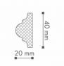 Декоративный молдинг NMC Wallstyl WO1 40х20 200 см