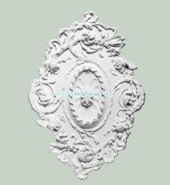 Декоративная потолочная розетка Orac Decor Purotouch R22 775х530 мм