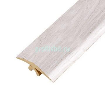 Гибкий порог ПВХ 40 мм Cezar Flex Line 159 Ясень кавказский 12 м