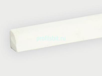 Штапик 10х14 мм Асви вспененный ПВХ цвет Белый 2,4 м