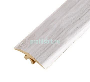 Гибкий порог ПВХ 40 мм Cezar Flex Line 163 Дуб аспен 12 м