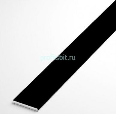 Алюминиевая полоса 30 мм черная 2,5 м