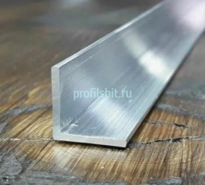 Алюминиевый уголок 10х10 мм ПБ10х10 алюминий натуральный 3 м