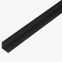 Алюминиевый уголок 25х25 мм ПБ25х25 антрацит муар 3 м