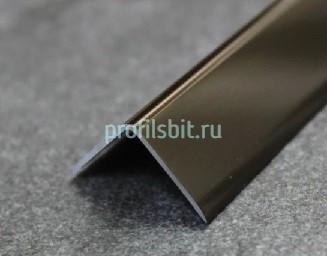 Алюминиевый уголок 30х30 мм ПБ30х30 бронза люкс 3 м