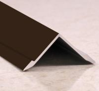 Алюминиевый уголок 21х21 мм ПВ21х21 внутренний бронза матовая 2,7 м