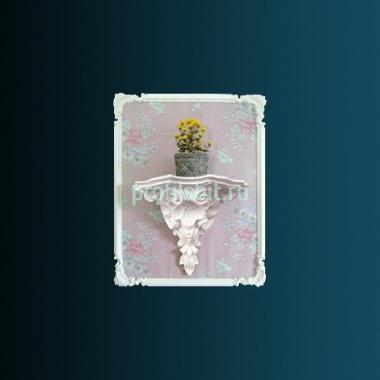 Декоративная полка Перфект K5008 530х430х271 мм белый полиуретан