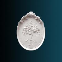 Декоративное панно Перфект K4001 720х510х40 мм белый полиуретан