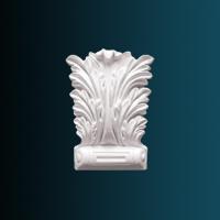 Декоративный орнамент Перфект G2031 166х123х30 мм белый полиуретан