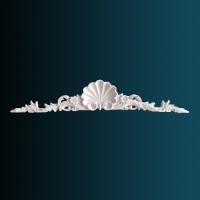 Декоративный орнамент Перфект G2034 150х886х40 мм белый полиуретан