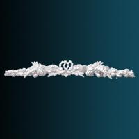 Декоративный орнамент Перфект G2037 167х122х55 мм белый полиуретан