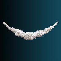 Декоративный орнамент Перфект G2038 260х796х50 мм белый полиуретан