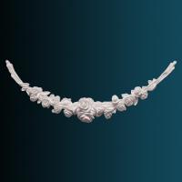 Декоративный орнамент Перфект G2040 165х462х27 мм белый полиуретан