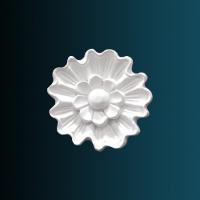 Декоративный орнамент Перфект G2041 70х70х10 мм белый полиуретан