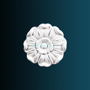 Декоративный орнамент Перфект G2042 100х100х18 мм белый полиуретан