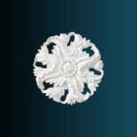 Декоративный орнамент Перфект G2049 125х125х17 мм белый полиуретан