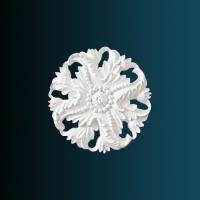 Декоративный орнамент Перфект G2050 80х80х18 мм белый полиуретан