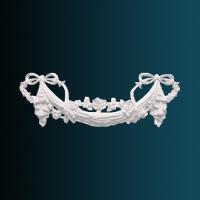 Декоративный орнамент Перфект G2059 165х483х30 мм белый полиуретан