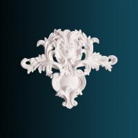 Декоративный орнамент Перфект G2060 467х565х57 мм белый полиуретан