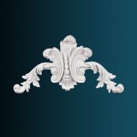 Декоративный орнамент Перфект G2083 243х411х39 мм белый полиуретан