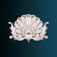 Декоративный орнамент Перфект G2092 250х350х35 мм белый полиуретан