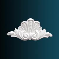 Декоративный орнамент Перфект G2119 70х140х20 мм белый полиуретан