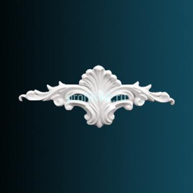 Декоративный орнамент Перфект G2150 80х200х20 мм белый полиуретан