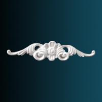 Декоративный орнамент Перфект G2161 57х243х17 мм белый полиуретан