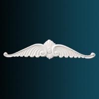 Декоративный орнамент Перфект G2169 60х270х20 мм белый полиуретан