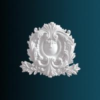 Декоративный орнамент Перфект G2188 272х300х30 мм белый полиуретан