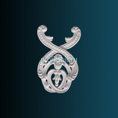 Декоративный орнамент Перфект G2194 315х203х30 мм белый полиуретан