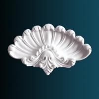 Декоративный орнамент Перфект G2195 233х382х36 мм белый полиуретан