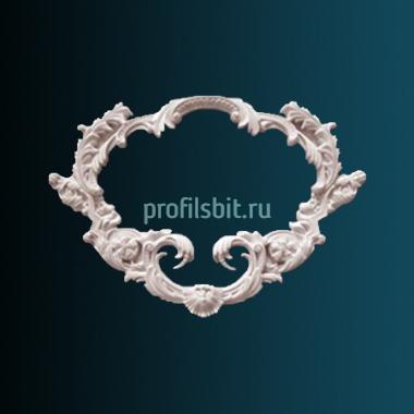 Декоративный орнамент Перфект G2198 452х657х33 мм белый полиуретан