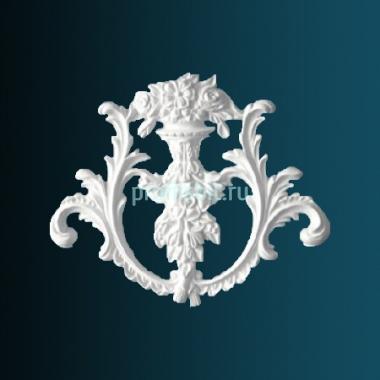 Декоративный орнамент Перфект G2208 204х170х16 мм белый полиуретан