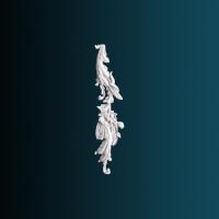 Декоративный орнамент Перфект G2329R 680х155х30 мм белый полиуретан