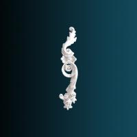 Декоративный орнамент Перфект G2330R 600х136х36 мм белый полиуретан