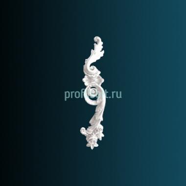 Декоративный орнамент Перфект G2330R 600х136х36 мм белый полиуретан