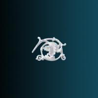 Декоративный орнамент Перфект G2336R 150х225х20 мм белый полиуретан