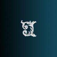 Декоративный орнамент Перфект G2339L 230х230х30 мм белый полиуретан