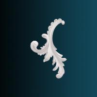 Декоративный орнамент Перфект G2342L 250х150х25 мм белый полиуретан