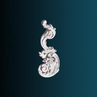 Декоративный орнамент Перфект G2343R 315х142х35 мм белый полиуретан