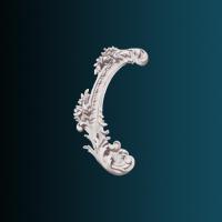 Декоративный орнамент Перфект G2354L 219х114х25 мм белый полиуретан