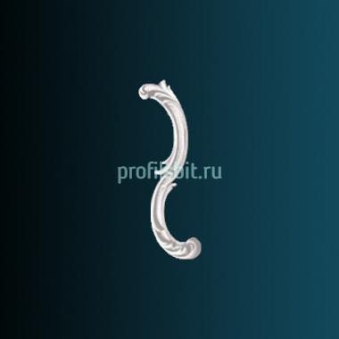 Декоративный орнамент Перфект G2357R 286х114х20 мм белый полиуретан