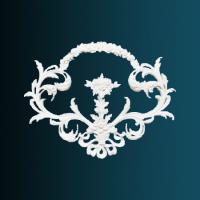 Декоративный орнамент Перфект G2398 533х406х25 мм белый полиуретан