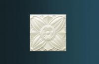 Декоративный орнамент Перфект P1116 150х150х10 мм белый полиуретан