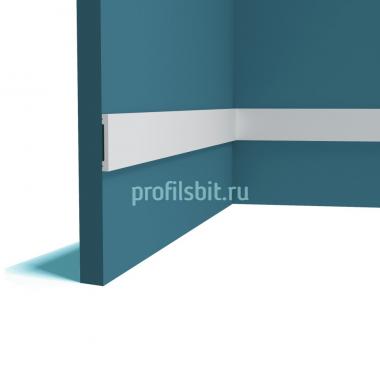 Молдинг 60 мм Перфект Плюс P162 белый ударопрочный полимер 2 м